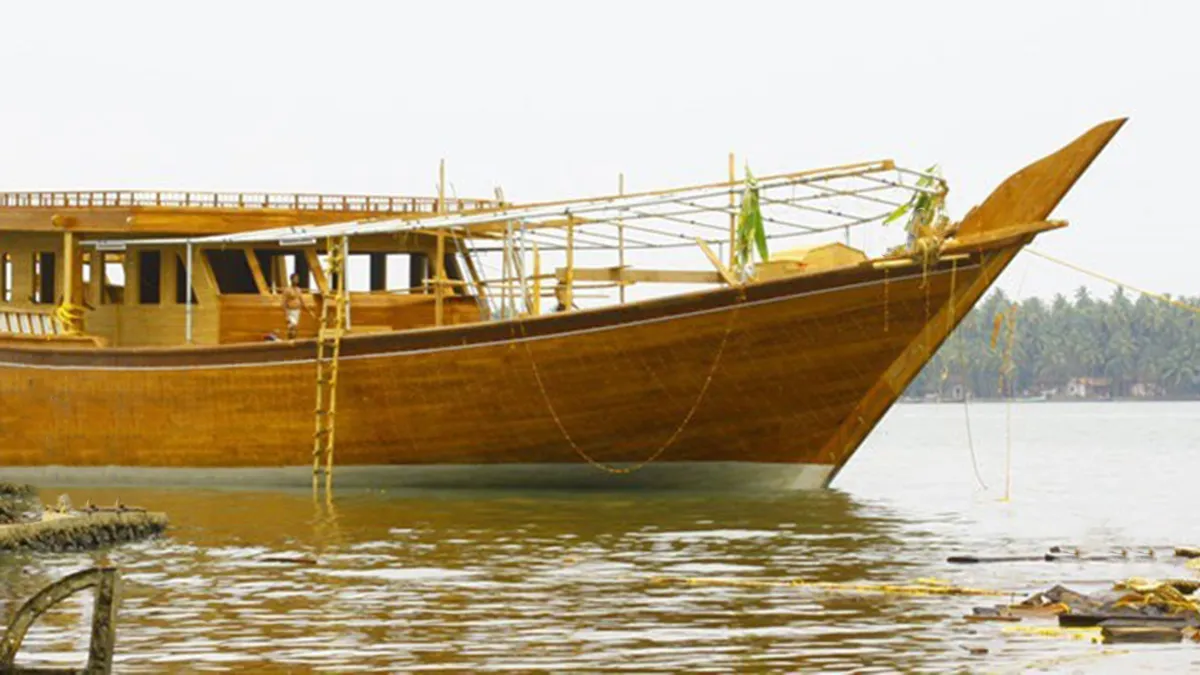 ഭഗ്ല ഉരു ലോകകപ്പ് വേദിയിൽ എത്തി