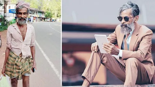Daily wager from Kozhikode gets a makeover, going Viral on Social Media