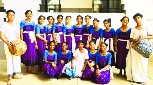 അട്ടപ്പാടിയിലെ ഇരുള നൃത്ത മത്സരത്തിൽ ആറാടി ജി.ജി.വി.എച്ച്.എസ്.എസ്. ജില്ല കലോത്സവത്തിലേക്ക് യോഗ്യത നേടി.