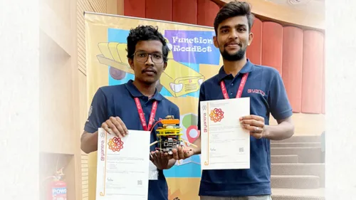 ഇ-യന്ത്ര റോബോട്ടിക്സ് മത്സരത്തിൽ കോഴിക്കോട് എൻഐടി-സി യിൽ നിന്നുള്ള ടീം ഒന്നാം സ്ഥാനം കരസ്ഥമാക്കി