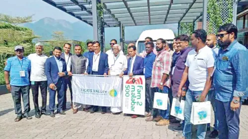 ഫാം 2 മലബാർ യാത്രാസംഘം ജില്ലയിലെ വിവിധ സ്ഥലങ്ങൾ സന്ദർശിച്ചു