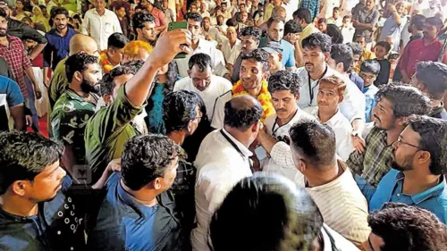 കായികതാരം അബ്ദുല്ല അബൂബക്കറിനെ നാട് വരവേറ്റു 