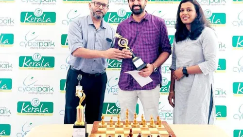 ലോക ചെസ് ദിനത്തോടനുബന്ധിച്ച് സൈബർ പാർക്ക് സഹ്യ ചെസ് ചാമ്പ്യൻഷിപ്പ് സങ്കടിപ്പിച്ചു