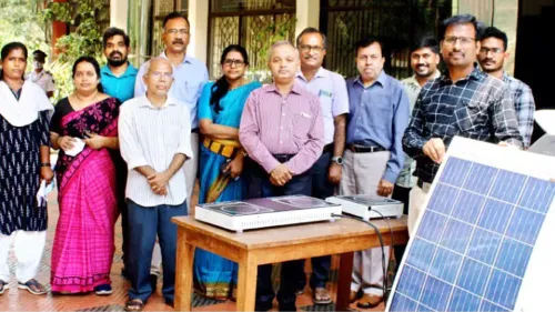 സ്മാർട്ട് സൗരോർജ അടുപ്പുമായി കാലിക്കറ്റ് എൻ.ഐ.ടി 
