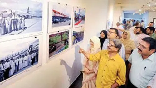 ഫോട്ടോഗ്രാഫർ പി. മുസ്തഫയുടെ കരിപ്പൂർ വിമാനത്താവളത്തിന്റെ ആദ്യകാല ചിത്രങ്ങളെ ഉള്കൊള്ളിചികൊണ്ട് ഫോട്ടോകളുടെ പ്രദർശനം