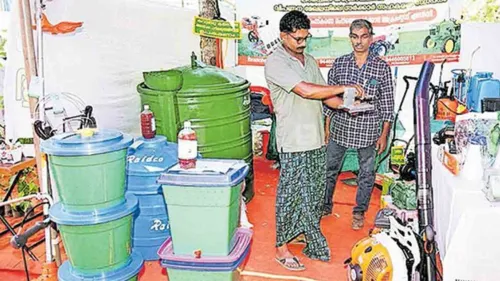 ‘ജൈവസമൃദ്ധി’ കാർഷിക പ്രദർശനത്തിനു ശ്രദ്ധേയമായ തുടക്കം