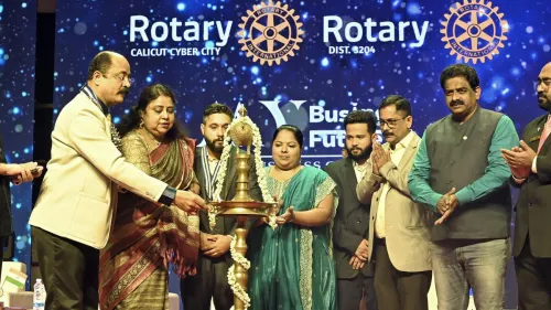 റോട്ടറി ക്ലബ് കാലിക്കറ്റ് സൈബർ സിറ്റിയുടെ മെഗാ ബിസിനസ് കോൺക്ലേവ് ‘മൈ ബിസിനസ്, മൈ ഫ്യൂച്ചർ’ ചൊവ്വാഴ്ച ഉദ്ഘാടനം ചെയ്തു