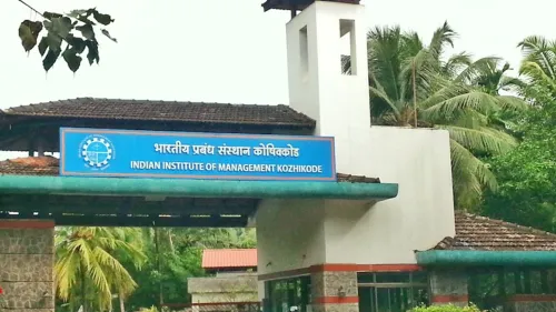 എഫ് ടി ഓപ്പൺ-എൻറോൾമെൻ്റ് എക്സിക്യൂട്ടീവ് എജ്യുക്കേഷൻ റാങ്കിംഗ്-2024; ഐഐഎം-കെ രണ്ട് സ്ഥാനങ്ങൾ മെച്ചപ്പെടുത്തി ആഗോളതലത്തിൽ 70-ാം സ്ഥാനത്തെത്തി