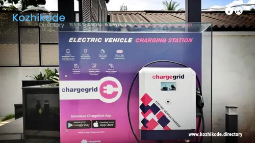 Kozhikode witnesses the First DC Fast Charger initiated by Magenta ChargeGrid for Electric Vehicles 