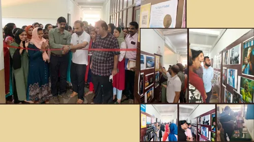 മലബാർ ക്രിസ്ത്യൻ കോളേജിൽ ‘റോഡ് ടു ഖത്തർ’ പ്രദർശനം
