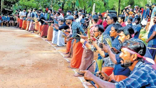 ഓണക്കാലത്ത് അമ്പെയ്ത്തിന്റെ ആവേശവുമായി ബാലുശ്ശേരി പുത്തൂർവട്ടം