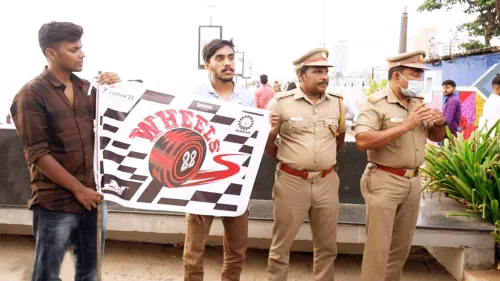 റോഡ് സുരക്ഷയെക്കുറിച്ച് എൻഐടി കാലിക്കറ്റ് ബോധവത്കരണ റാലി സംഘടിപ്പിച്ചു