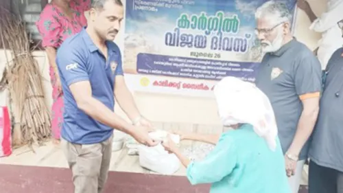 കാർഗിൽ വിജയ് ദിവസ് ; കലിക്കറ്റ് സൈനിക കൂട്ടായ്മ വ്യത്യസ്ത രീതിയിൽ ആചരിച്ചു 