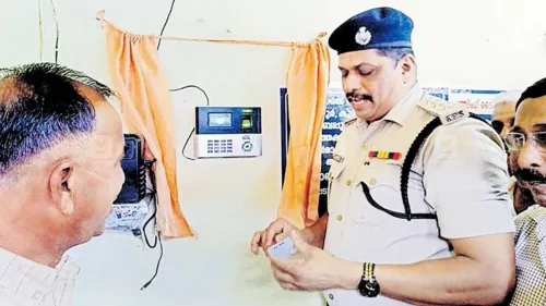 ബസ് സ്റ്റാൻഡിൽ ഇലക്ട്രോണിക് ടൈം പഞ്ചിങ് സംവിധാനം പുനരാരംഭിച്ചു