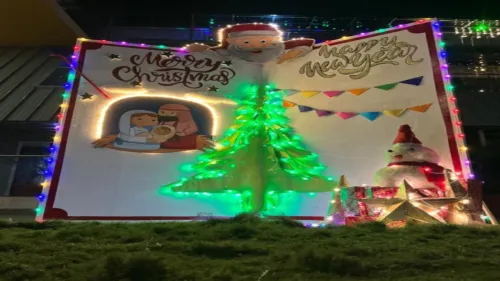 വേറിട്ട കാഴ്ചയുമായെത്തി വെർച്ച്വൽ റിയാലിറ്റിയി ക്രിസ്തുമസ് ഗ്രീറ്റിങ്‌ കാർഡ്‌