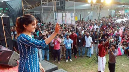 മുക്കം ഫെസ്റ്റിനെ ആവേശഭരിതമാക്കി ടീം ആയിഷ